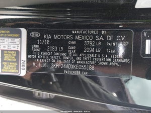 2019 KIA FORTE FE