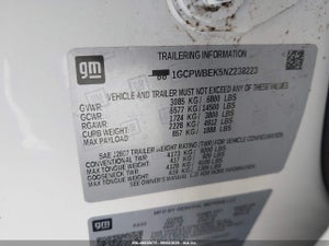 2022 CHEVROLET SILVERADO 1500 LTD 2WD  SHORT BED CUSTOM