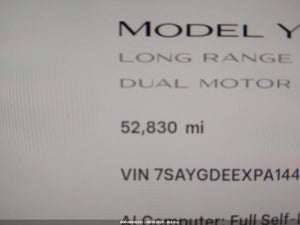 2023 TESLA MODEL Y AWD/LONG RANGE DUAL MOTOR ALL-WHEEL DRIVE
