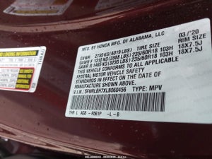2020 HONDA ODYSSEY EX-L/EX-L W/NAVI   RES