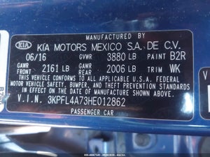 2017 KIA FORTE LX