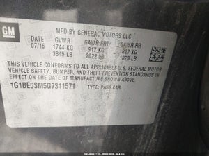 2016 CHEVROLET CRUZE LT AUTO