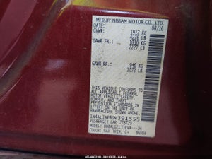 2016 NISSAN ALTIMA 2.5/S/SV/SL/SR