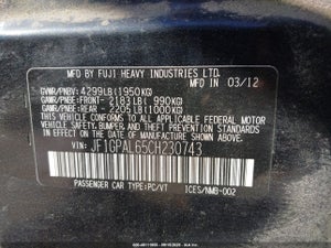 2012 SUBARU IMPREZA 2.0I SPORT PREMIUM