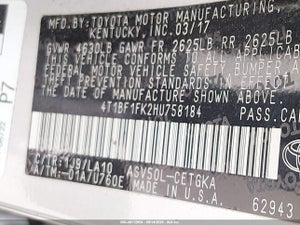 2017 TOYOTA CAMRY XLE