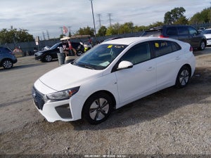 2017 HYUNDAI IONIQ HYBRID BLUE