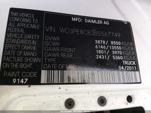 2011 MERCEDES-BENZ SPRINTER 2500 HIGH ROOF