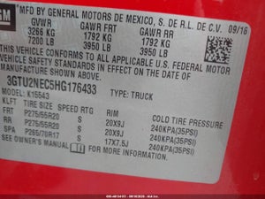 2017 GMC SIERRA 1500 SLT