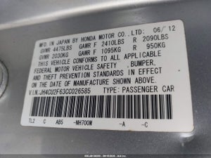 2012 ACURA TSX 2.4