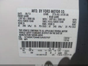 2014 FORD EXPLORER XLT