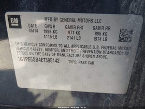 2014 CHEVROLET CRUZE 2LT AUTO