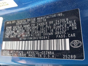 2019 TOYOTA CAMRY LE