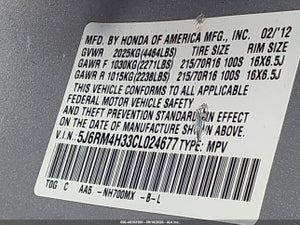 2012 HONDA CR-V LX