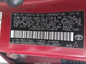 2012 TOYOTA PRIUS TWO