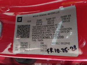 2020 CHEVROLET COLORADO 4WD  SHORT BOX Z71