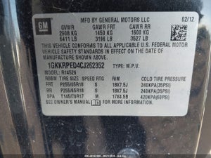 2012 GMC ACADIA SLE