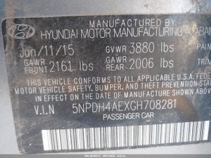 2016 HYUNDAI ELANTRA SE