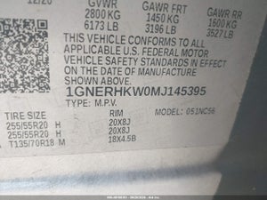 2021 CHEVROLET TRAVERSE FWD LT LEATHER