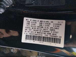 2017 HONDA ACCORD LX