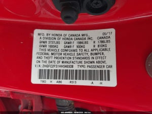 2017 HONDA CIVIC LX