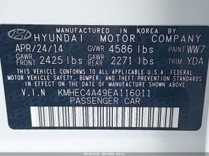 2014 HYUNDAI SONATA HYBRID LIMITED