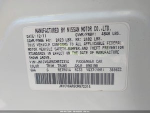 2012 INFINITI G37X