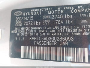 2016 HYUNDAI VELOSTER