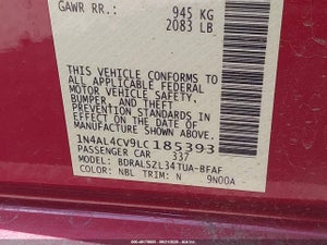 2020 NISSAN ALTIMA SR VC-TURBO FWD
