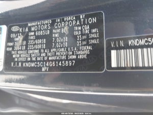2016 KIA SEDONA EX