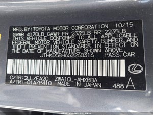 2016 LEXUS CT 200H