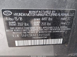 2018 HYUNDAI SONATA SEL+