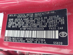 2012 TOYOTA CAMRY SE