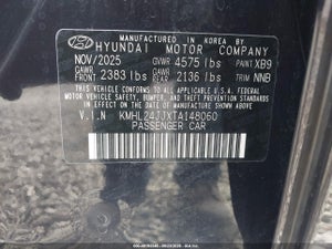2026 HYUNDAI SONATA HYBRID BLUE