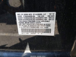 2013 HONDA RIDGELINE SPORT