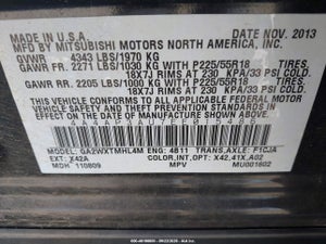 2014 MITSUBISHI OUTLANDER SPORT ES
