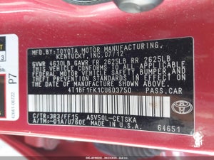 2012 TOYOTA CAMRY SE