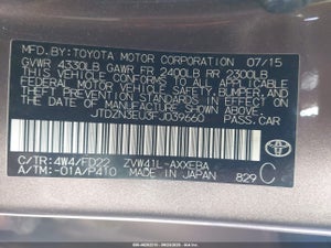 2015 TOYOTA PRIUS V THREE