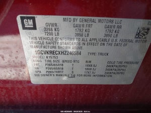 2017 CHEVROLET SILVERADO 1500 1LT