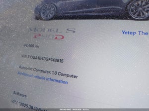 2016 TESLA MODEL S 90D/P100D/P85D/P90D