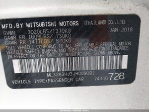 2018 MITSUBISHI MIRAGE ES