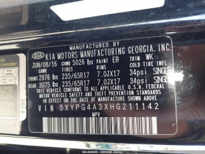 2017 KIA SORENTO 2.4L L