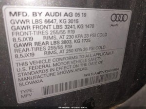 2019 AUDI Q7 55 PREMIUM/55 SE PREMIUM