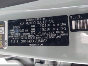 2025 KIA K4 LXS
