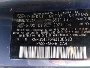 2016 HYUNDAI GENESIS 3.8