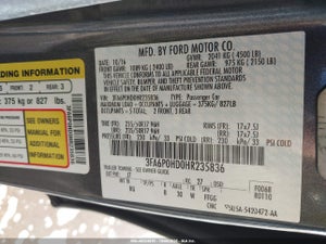 2017 FORD FUSION SE