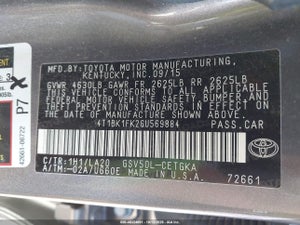 2016 TOYOTA CAMRY XLE V6