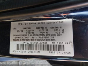 2016 MAZDA MAZDA6 I TOURING
