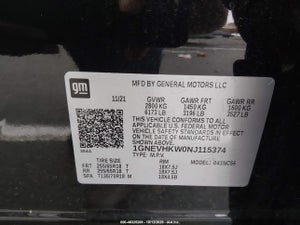2022 CHEVROLET TRAVERSE AWD LT LEATHER