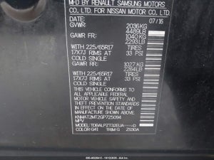 2016 NISSAN ROGUE S