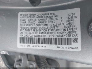 2020 HONDA CIVIC LX